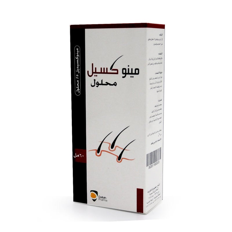 دله فارما علاج تساقط الشعر الوراثي محلول مينوكسيديل %5 بحجم 60 مل - Image 1